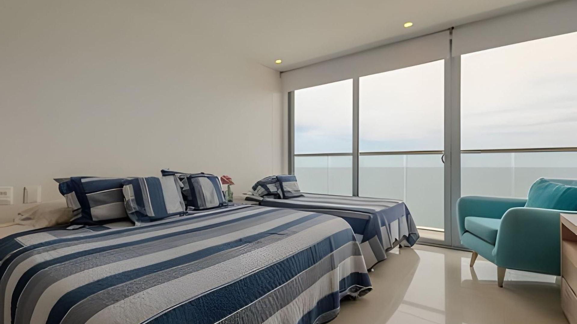 Apartamento Espectacular Vista Al Mar En Morros Piso 19