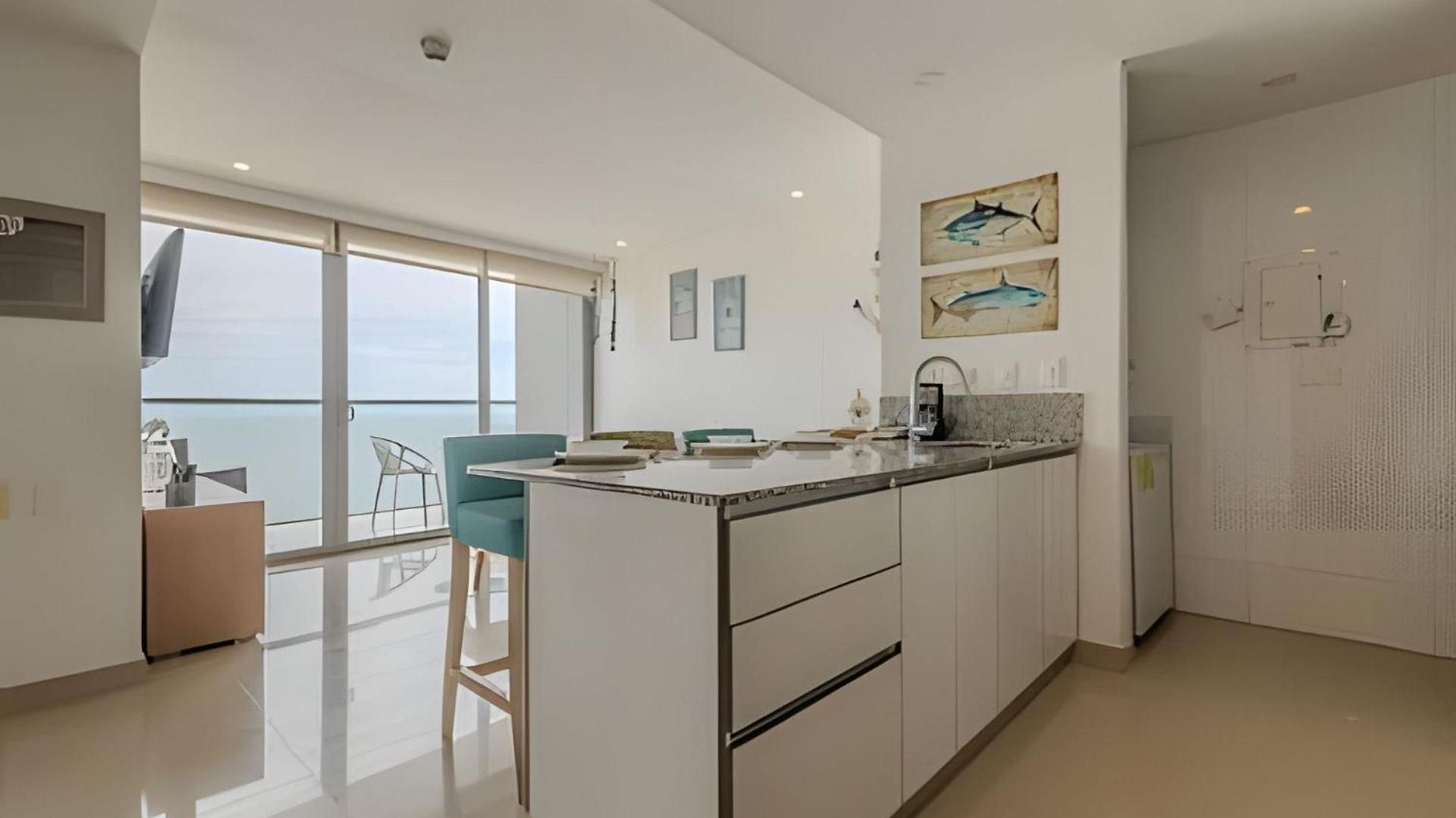 Apartamento Espectacular Vista Al Mar En Morros Piso 19 Cartagena
