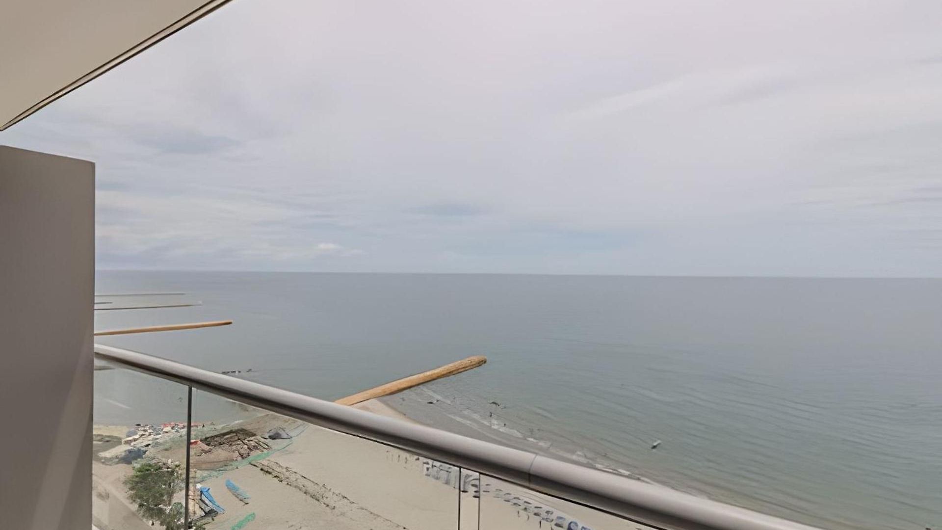 Apartamento Espectacular Vista Al Mar En Morros Piso 19 Cartagena