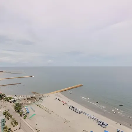 Espectacular Vista Al Mar En Morros Piso 19 Apartamento Cartagena