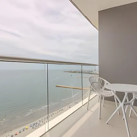 Espectacular Vista Al Mar En Morros Piso 19 * Cartagena